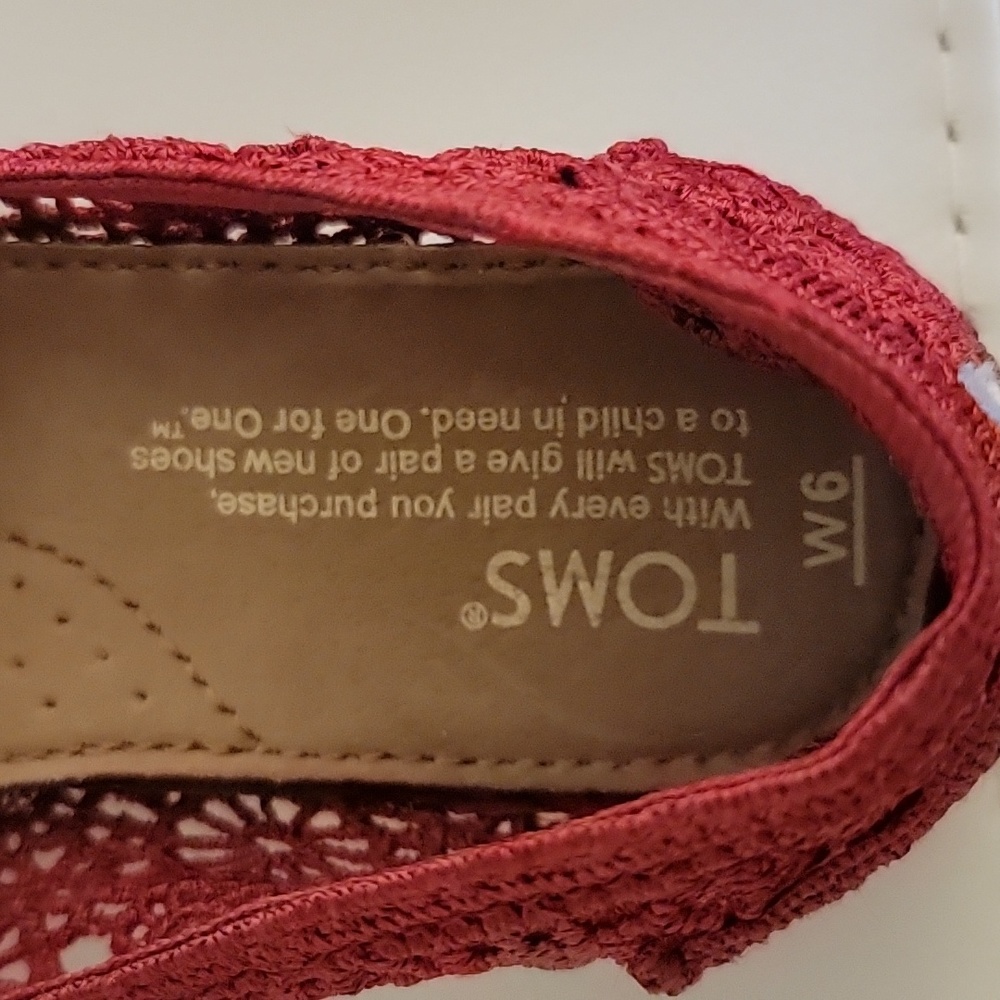 VGUC  Women's  Classic Toms  Sz 6 - Picture 7 of 7